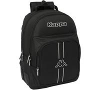 Sfta Kappa Dark - Sac À Dos Scolaire Pour Enfants, Idéal Pour Les Enfants De Différents Âges, Confortable Et Polyvalent, Qualité Et Résistance, 32 X 15 X 42 Cm, Noir, M, Décontracté