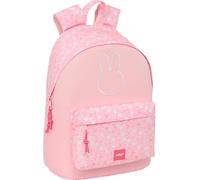 Sfta Miffy Flores - Sac À Dos Pour Ordinateur Portable 14,1"", Idéal Pour Les Jeunes De Différents Âges, Confortable Et Polyvalent, Qualité Et Résistance, 31 X 16 X 41 Cm, Rose Pâle, M, Décontracté Ro