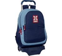 Sfta Munich Royal - Sac À Dos Scolaire Avec Chariot, Idéal Pour Enfants De Différents Âges, Confortable Et Polyvalent, Qualité Et Résistance, 33 X 15 X 43 Cm, Couleur Bleue, Bleu, Estándar,