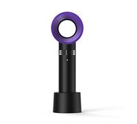 SFTYUFS Mini ventilateur de séchage de cils sans lame rechargeable par USB pour extension de cils, climatiseur, refroidissement, accessoires d'extension de cils (noir)