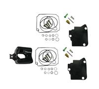 SFWWPFSKK Kit de Reconstruction de carburateur Universel 67F-W0093-00, Lot de 2, Compatible avec Moteur Hors-Bord 4 Temps 75-100 CV 804346T1 804346T02 18-7743