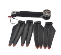 SFWWPFSKK Moteur de Drone Compatible AE86 Pro Max Accessoires de Moteur Pièces de Rechange Moteur sans balais Bras arrière Gauche + hélice Aile 4 pièces Pièce Pliante