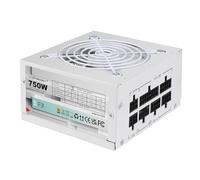 SFX Bloc d'alimentation 750 W 80Plus Gold Gaming PSU avec ventilateur PCIe 5.0 entièrement modulaire ultra silencieux 110 V/220 V Tension complète et protection multiple pour PC serveur