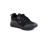 SG Booster Running Shoe for Mens & Boys (Grey, Size- 9 UK/ 10 US / 43 EU) Material-Rubber, PVC Synthetic Leather | Ideal for Trail Running | Breathable | Lightweight | Comfortable