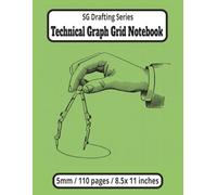SG Drafting Series - 5mm Technical Graph Grid Notebook: 8.5 x 11 Inches | 110 Pages |Bleed White Paper | Perfect for Math, Engineering, and Design ... calculations, and professional note-taking.