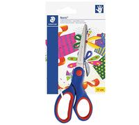 Staedtler 965 17 NBK Noris 965, Ciseaux droitiers à bouts pointus, Adaptés pour les enfants, Étui blister avec 1 paire de ciseaux de 17 cm