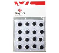 SG Education Ray 69016000 Plastique d'agiter oe il, adhésif, 15 mm, taille Tab-bag (lot de 16)