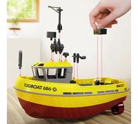 Sg Pinecone Forest Sg686 2.4g 1/72 Bateau Rc Puissant Moteur Double Sans Fil Télécommande Électrique Remorqueur Modèle Jouets Pour Garçons Cadeau-Générique