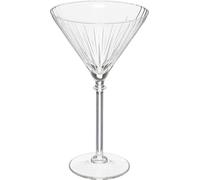 Sg secret de gourmet - 4 verres à cocktail rayés 25cl