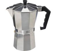Sg secret de gourmet - Italienische kaffeemaschine "luca" silver 9 bags