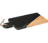 Sg secret de gourmet - Plateau de présentation marbre noir géométrie 30 x 15