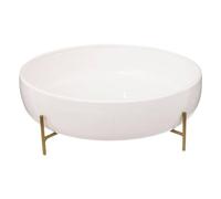 Secret de Gourmet – Saladier design «Le Collectionneur» – Céramique 30 cm Blanc