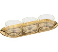 Sg secret de gourmet - Set apéritif "herbst" 4 pièces en verre