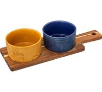 Sg secret de gourmet - Set apéritif "soleya" 3 pièces