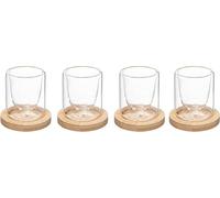 Sg secret de gourmet - Set de 4 tasses "cléa" nature