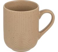 Sg secret de gourmet - tasse "lya" en céramique couleur taupe 30cl