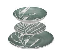 Service 18 Pièces ""Green Harmony"" 26cm Vert