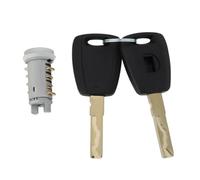 SG Store 1 barillet de serrure de porte avec clés compatible avec Fiat 500 2007-2022 compatible avec Fiat Punto 188 1999-2010 OE 71771348 39,4 x 19,7 mm Assemblage de serrure de porte de véhicule