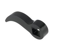 SG Store 1 Clé à Demi-arbre 1/2 Pouce Tête d'adaptateur de Pied-de-biche Réglable Tête Carrée Demi-arbre Retrait pour Voiture Moto Machines Industrielles 7,4 X 1,25 Cm Noir