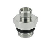 SG Store 1 Connecteur Fileté M16 Vers G 1/2" pour Mini-pelle Adaptateur de Raccord de Tuyau avec Anneau en Caoutchouc Plat pour Mini-pelles Chinoises Et Accessoires