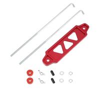 SG Store 1 ensemble de support fixe de batterie de voiture en alliage rouge compatible avec Honda Civic EG EK S2000 compatible avec Acura