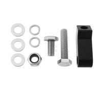 SG Store 1 Ensemble Kit de Support de Lampe pour éclairage Principal de Moto pour Support de 3/4 Pouces Compatible avec Harley-Davidson Noir