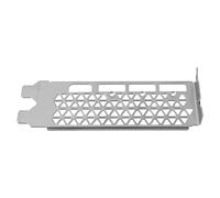 SG Store 1 plaque arrière I/O IO Shield pour carte graphique compatible avec EVGA RTX 3060ti 3070 3080 3090 FTW3 XC3 Nickel noir