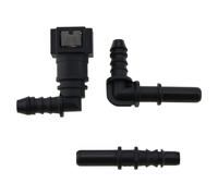 SG Store 1 Set 7,89 Mm-ID6 Kit de Connecteur à Dégagement Rapide pour Conduite de Carburant de Voiture Adaptateur de Coupleur de Tuyau de Conduite de Carburant pour Tuyau en Nylon ID 6mm