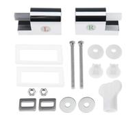 SG Store 1 set Charnières de Siège de Toilette Gauche et Droite Raccords de Siège de Toilette à Fermeture Douce Compatible avec Duro Siège de Toilette avec Mécanisme de Fermeture en Douceur