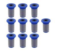 SG Store 10pcs 50 Maille Taille Bleu Buse de Pulvérisation Filtres à Mailles Chapeau Haut de Forme Filtres à Mailles pour Pulvérisateur à Dos Pulvérisateur à Prise de Force Machines