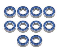 SG Store 10pcs 688-2RS Roulements à Billes à Gorge Profonde 16x8x5mm Double Roulements à Joint en Caoutchouc Acier Chromé Compatible avec Slash 4x4 Compatible avec Stampede 4x4