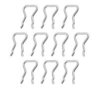 SG Store 10pcs Clips de Tuyau Fuite de Retour d'injecteur à Rampe Commune F00VC22003 F00RJ00322 Clips de Retenue en Acier pour Injecteur de Carburant de Remplacement