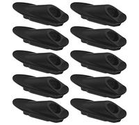 SG Store 10pcs Collier de Serrage pour Tuyau de Vélo Colliers de Câble de Vélo Remplacement Accessoires de Vélo pour Ligne de Dérailleur de Câble de Frein en Plastique, Noir