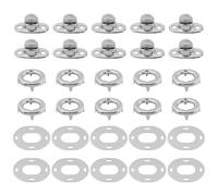 SG Store 10x Boutons Rotatifs en Métal pour Bateaux Voiliers Camping-cars Canots 32,8 X 14,4 X 13 Mm/32 X 26,6 Mm/26 X 21,2 Mm
