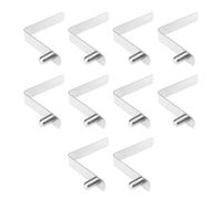 SG Store 10x Mousquetons à Ressort en Acier Inoxydable Diamètre de Bouton 5 Mm Hauteur 9 Mm pour Mât de Tente Kayak Pagaie Tube Goupille