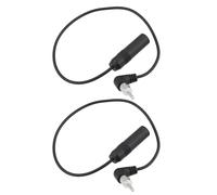 SG Store 2 Câbles Audio DIN Mâle vers Femelle Modifiés pour Antenne Autoradio FM/AM