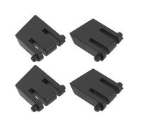 SG Store 2 Paires De Pieds De Clavier Remplacement Compatible avec Corsair K60 K63 K65 K70 K90 K95 Clavier Clavier Mécanique Pieds De Support Set Pièce De Rechange Noir