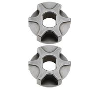 SG Store 2 Pièces 3/8"pignon de Tronçonneuse Ouverture Cannelée 9mm Engrenage de Guidage Intégré Tronçonneuse Électrique Pièces de Rechange Compatible avec Makita DUC254 DUC204