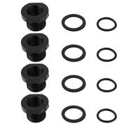 SG Store 2 Pièces Adaptateur de Filetage de Filtre à Carburant Automobile 1/2x28 Pouces à 5/8x24 Pouces 15,9x21,9 Mm avec Rondelles Raccord Fileté