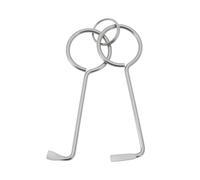 SG Store 2 Pièces Coffret de Crochetage de Serrure Outil d'ouverture Professionnel pour Portes Dents de Clé de 4,8 Mm Et 6 Mm