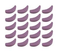 SG Store 20 Pièces Violet Affûteur de Tronçonneuse Pierre à Aiguiser en Forme de Croissant de Tronçonneuse Pierre à Aiguiser Outils de Meuleuse de Remplacement pour Affûteur de Dents de Tronçonneuse