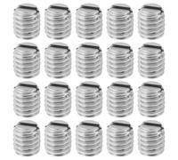 SG Store 20 Vis sans Tête Fendues Galvanisées M3,5 X 4 Mm en Acier Inoxydable 304 pour Boutons d'autoradio