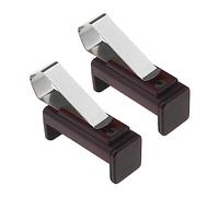SG Store 2pcs Clip d'ouvre-Porte de Garage Réglable 4.5-6.6cm Voiture Garage à Distance Visière Clips Support de Montage pour Porte de Garage Télécommande