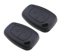 SG Store 2pcs Coque de istance à 2 Boutons Compatible avec Vivaro Movano Kangoo Primastar pour VAC102/NE73 Lame de Clé Pliante Boîtier de Couverture Boîtier Porte-clés à Distance