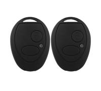 SG Store 2pcs Coque de Clé à Distance de Voiture Compatible avec Discovery 2 TD5 Remplacement 2 Boutons Télécommande Clé Fob Boîtier de Couverture