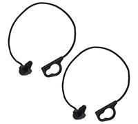 SG Store 2pcs Sangles d'étagère pour Colis Arrière de Voiture 13367836 Compatible avec Corsa D Corsa E 5 Sangle de Tablette Arrière Accessoire de Porte pour Intérieur de Voiture, Noir