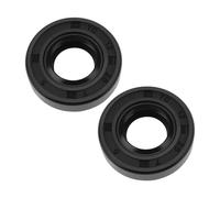 SG Store 2Pcs TC Joint étanchéité à Double Lèvre Pièce de Rechange 12x25x7mm NBR Joint Aarbre Huile Convient pour Les Automobiles Machines Pompes Compresseurs