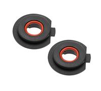 SG Store 2pcs Voiture H7 LED Phare Ampoule Base Titulaire Adaptateur Prise Retenue Titulaire de Voiture Phare Remplacement Composants en Plastique Noir 15mm Trou Taille