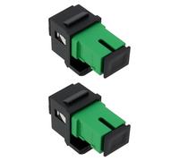 SG Store 2X Adaptateur Fibre Optique SC vers SC APC Coupleur Simplex Monomode Prise Keystone
