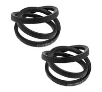 SG Store 2x Courroie d'entraînement De Tondeuse à Gazon Courroie Trapézoïdale 754-0343 Circonférence Intérieure 750 Mm Circonférence Extérieure 772 Mm Largeur 10 Mm Compatible avec MTD BG53 HWM